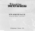 Cover scan: ThrowingMuses.Snakeface.cdsingle.jpg